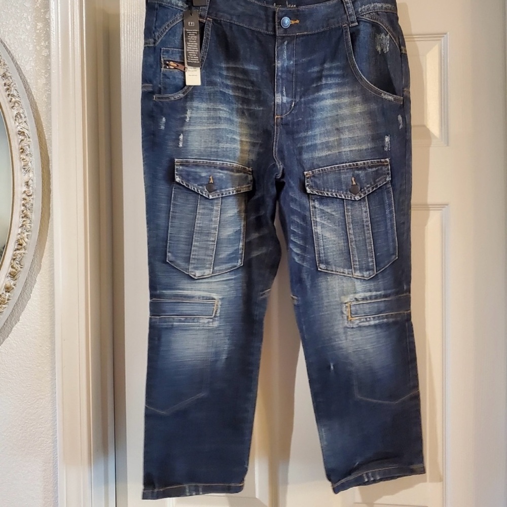 Londonjean cargo ladies size 10.